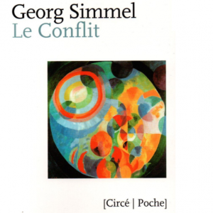 Couverture de l'essai "Le Conflit" de Georg Simmel [Circé I Poche]